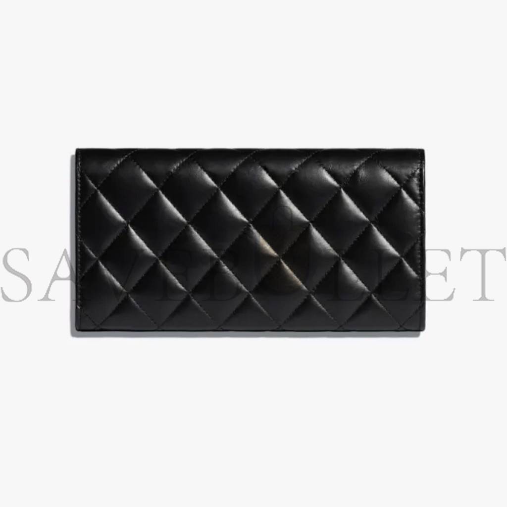 Ch*el 2.55 long flap wallet a80829 y04634 c3906 (19.4*10.5*3cm)